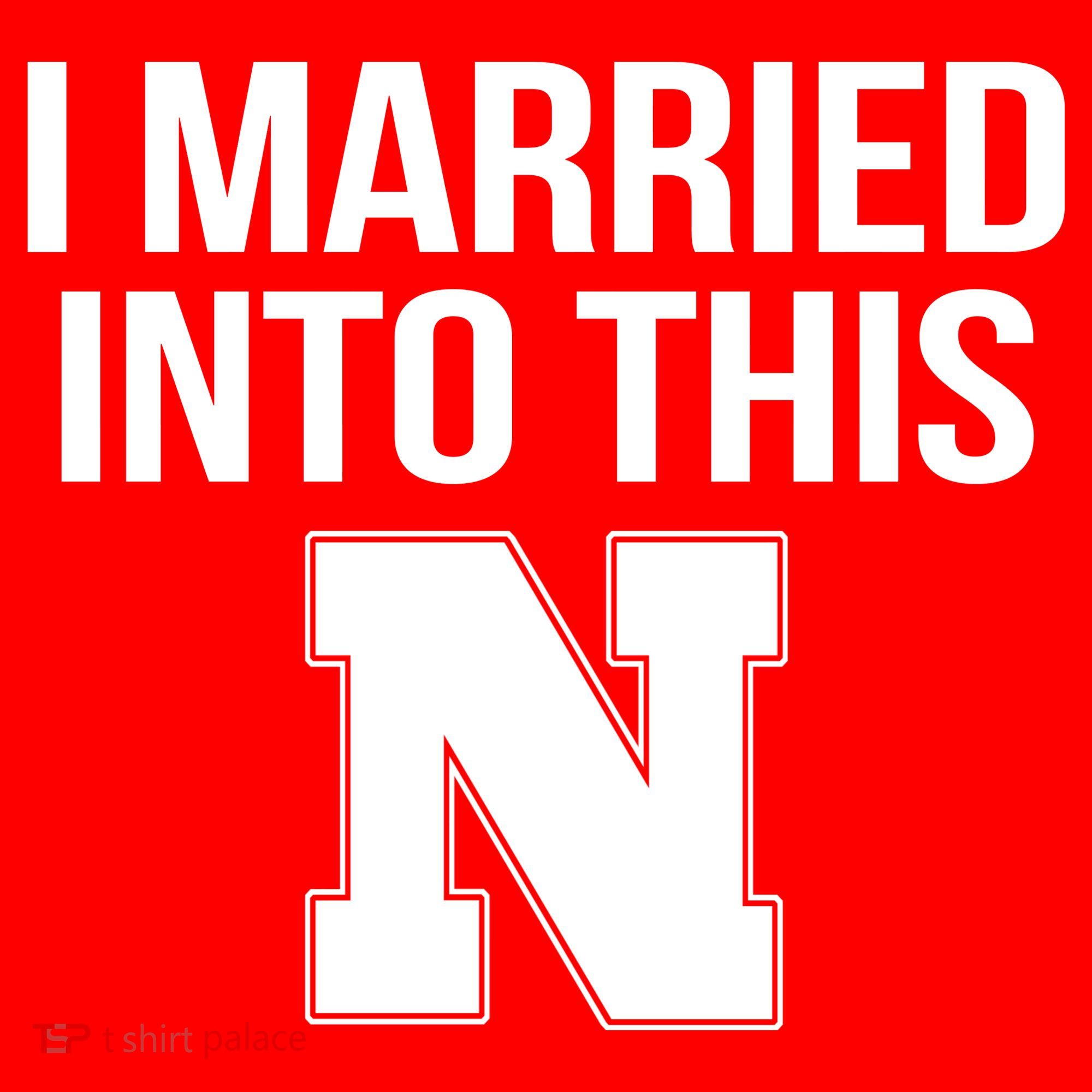 Married Into This Nebraska 11oz C Handle Ceramic Mug
