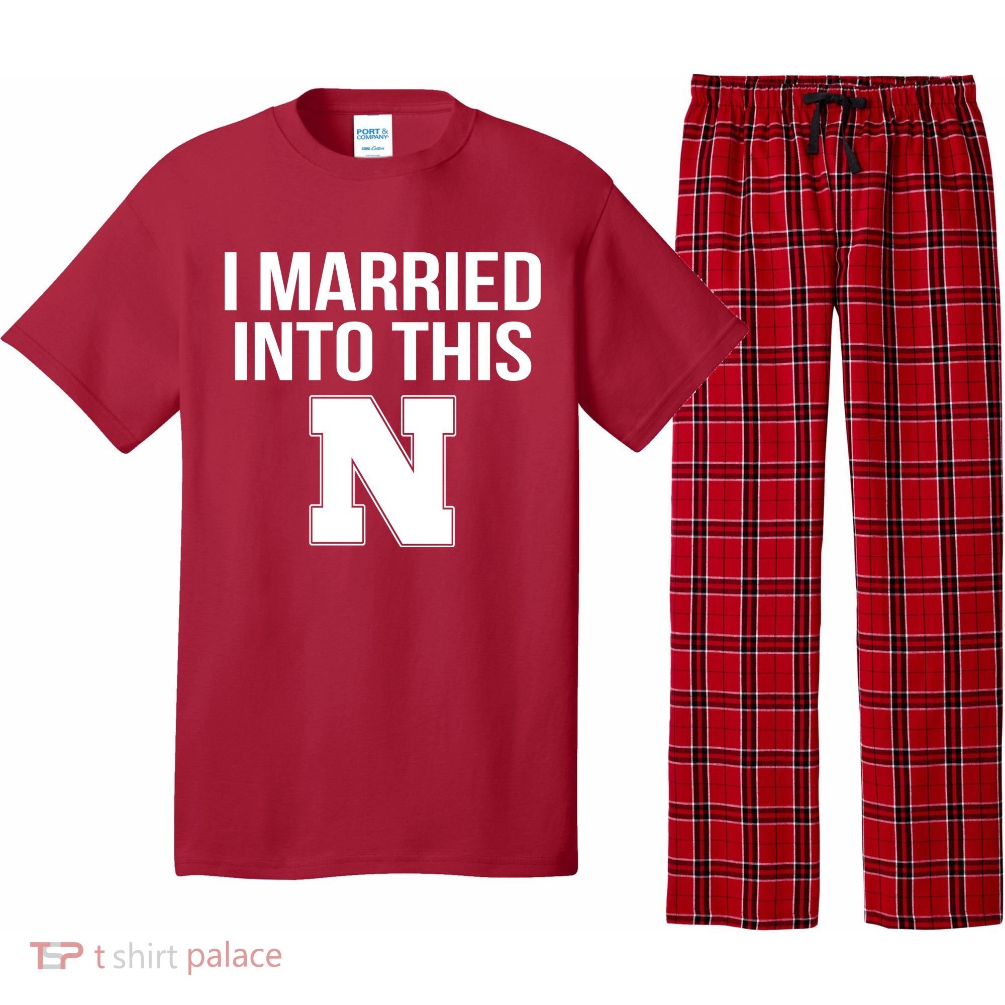 Married Into This Nebraska Pajama Set
