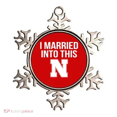 Married Into This Nebraska Ornament