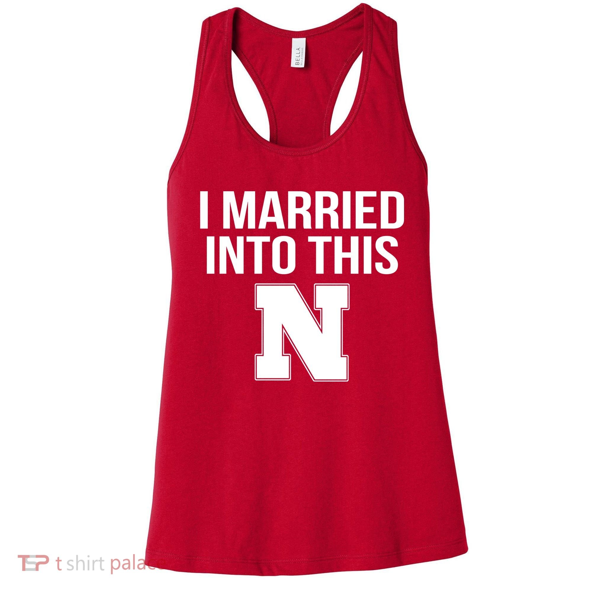 Married Into This Nebraska Women's Tank Top