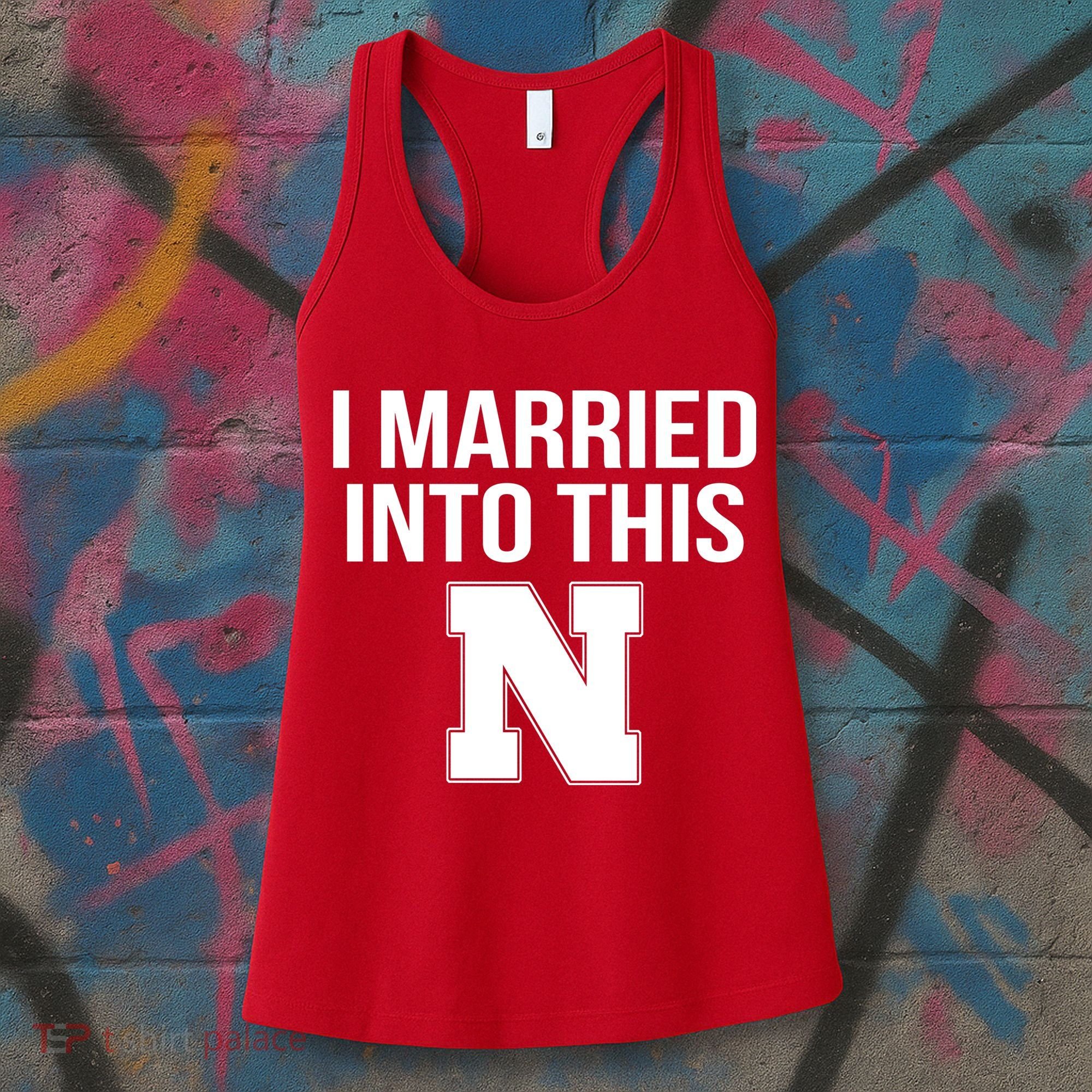 Married Into This Nebraska Women's Tank Top