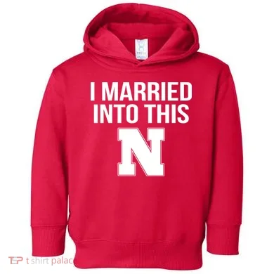 Married Into This Nebraska Toddler Hoodie
