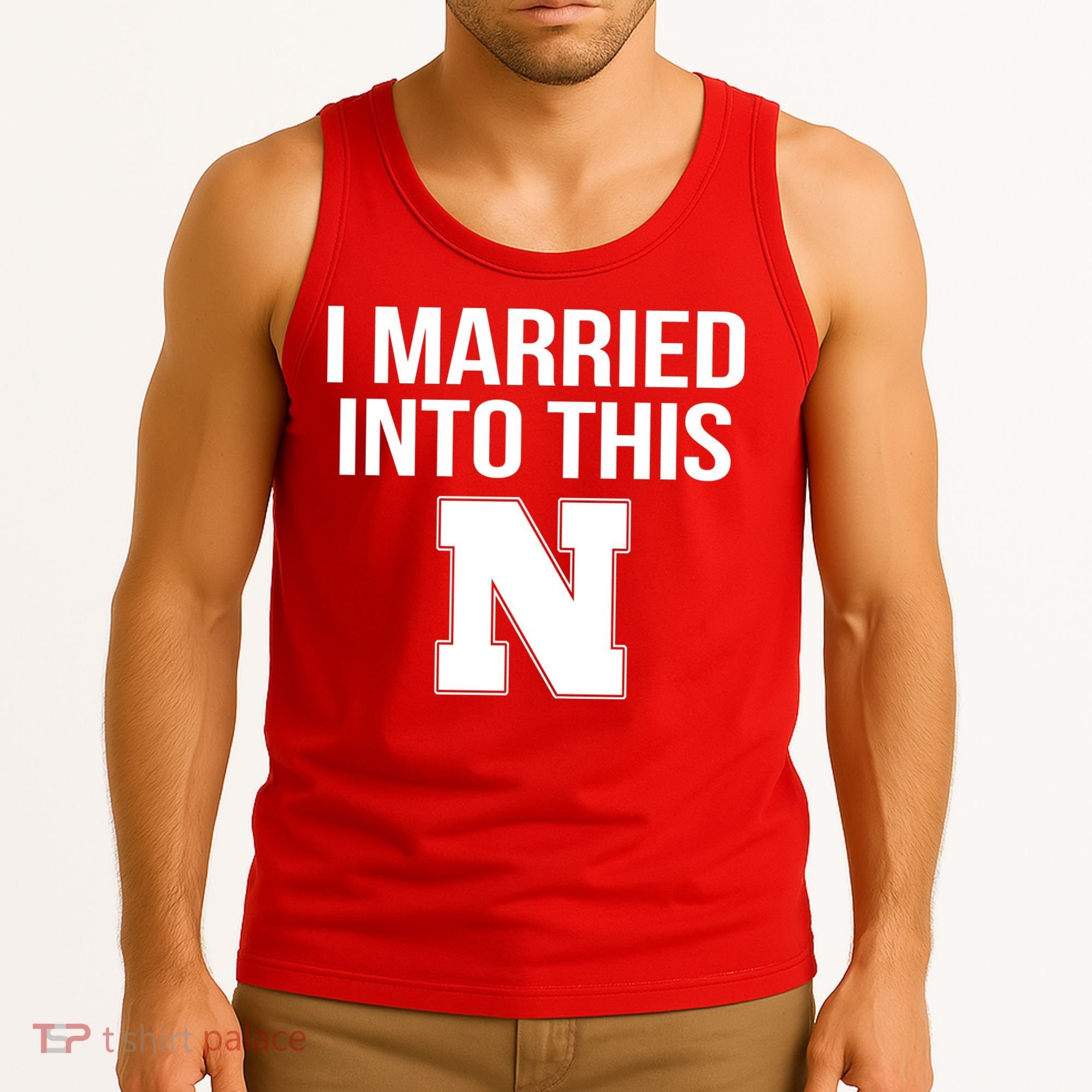 Married Into This Nebraska Tank Top