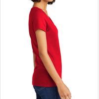 Married Into This Nebraska Women's V-Neck T-Shirt thumb 4