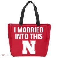 Married Into This Nebraska Tote Bag thumb 0