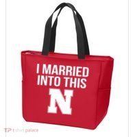 Married Into This Nebraska Tote Bag thumb 3