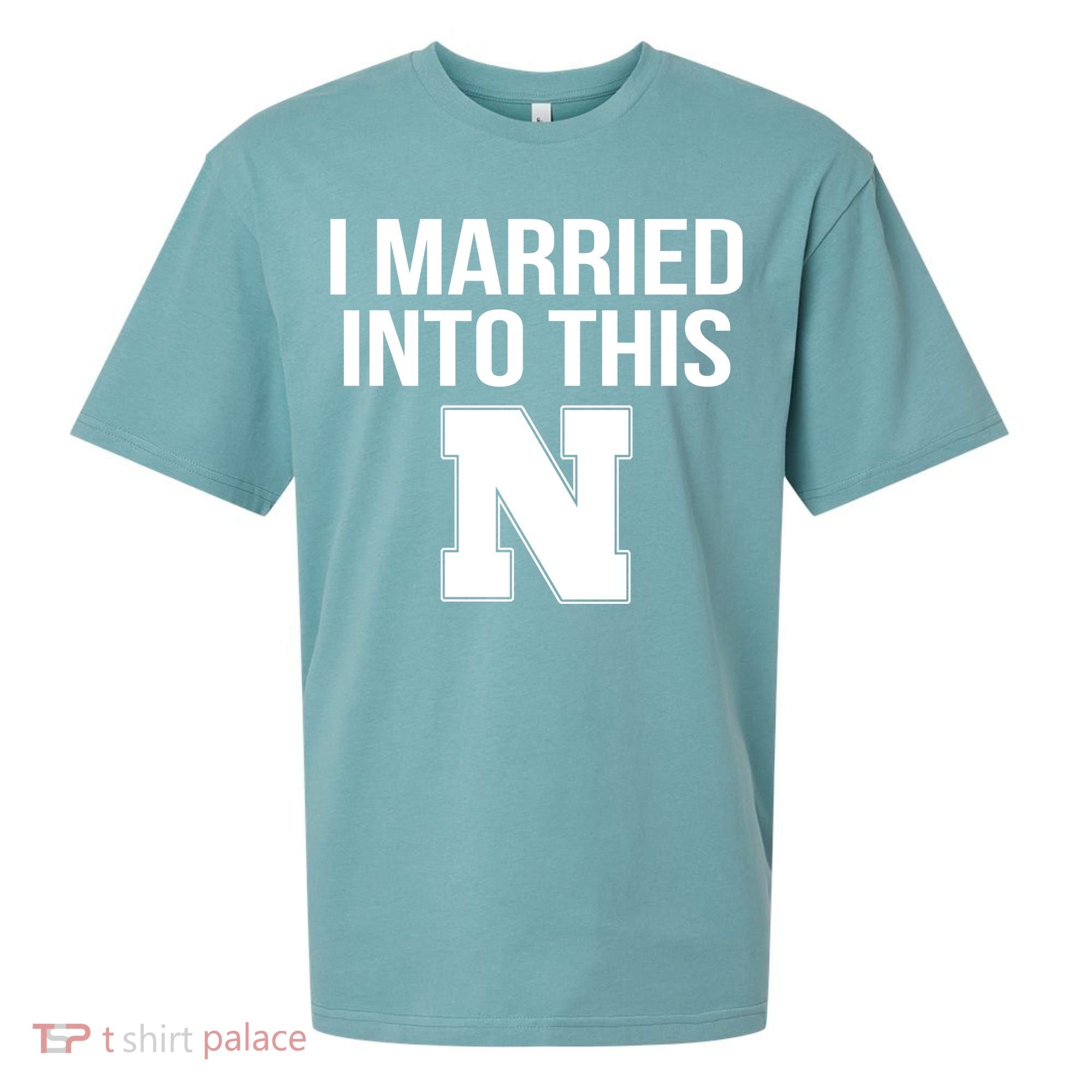Married Into This Nebraska Sueded Cloud Jersey T-Shirt