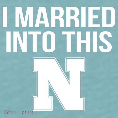 Married Into This Nebraska Sueded Cloud Jersey T-Shirt