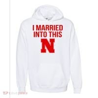 Married Into This Nebraska Comfort Colors Garment-Dyed Hooded Sweatshirt thumb 0