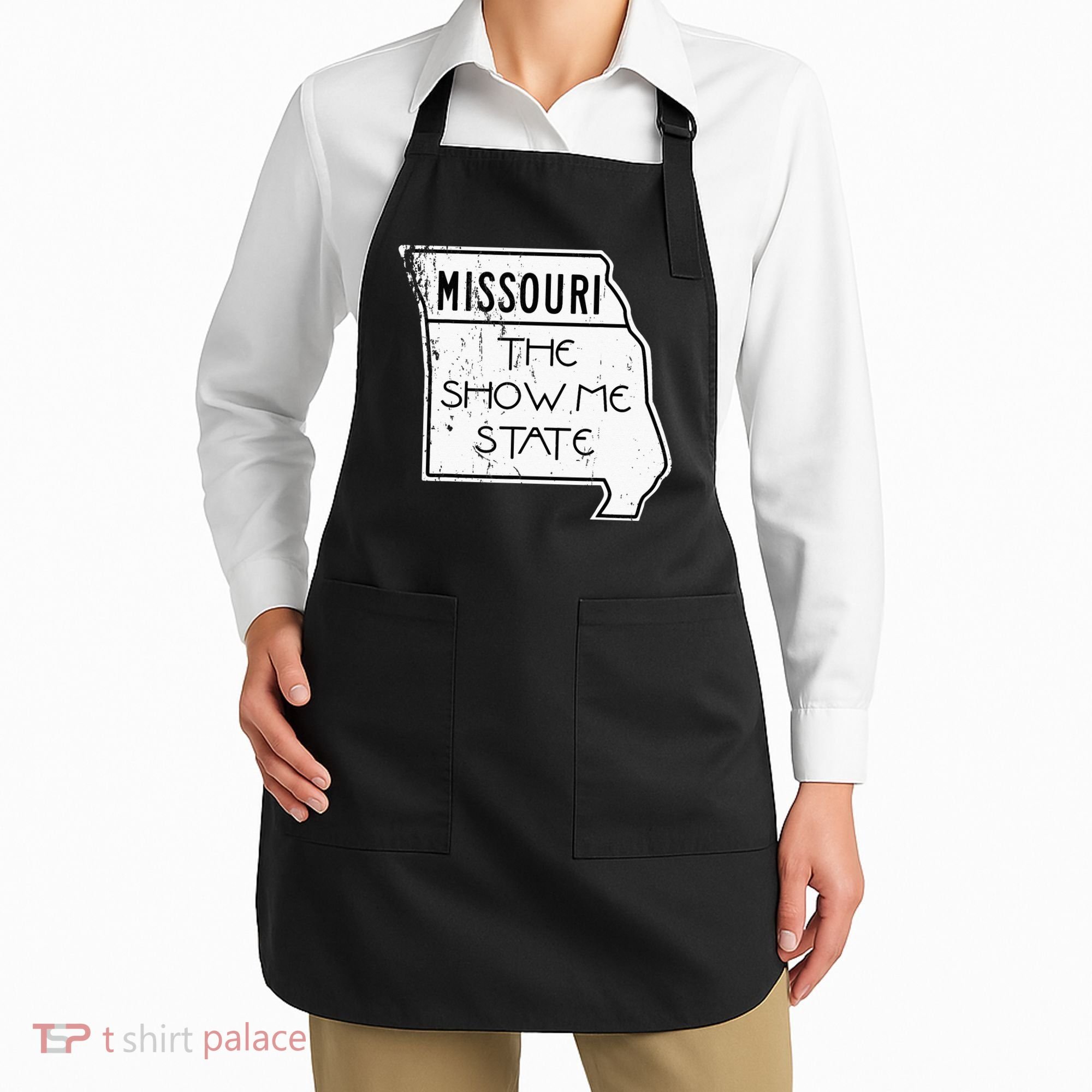 Missouri Is The Show Me State Apron