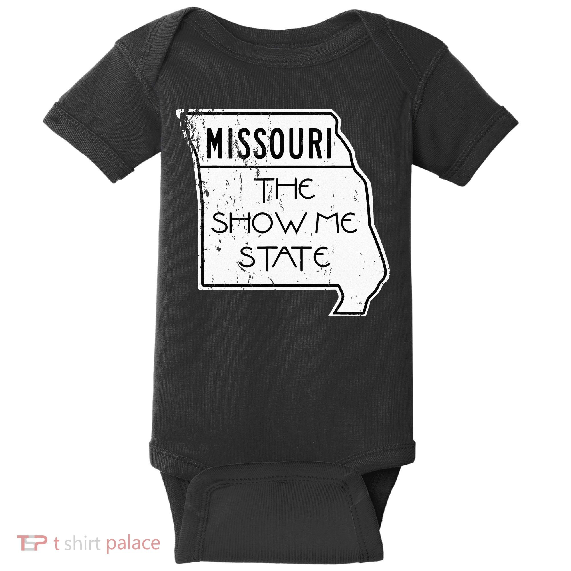 Missouri Is The Show Me State Baby Bodysuit