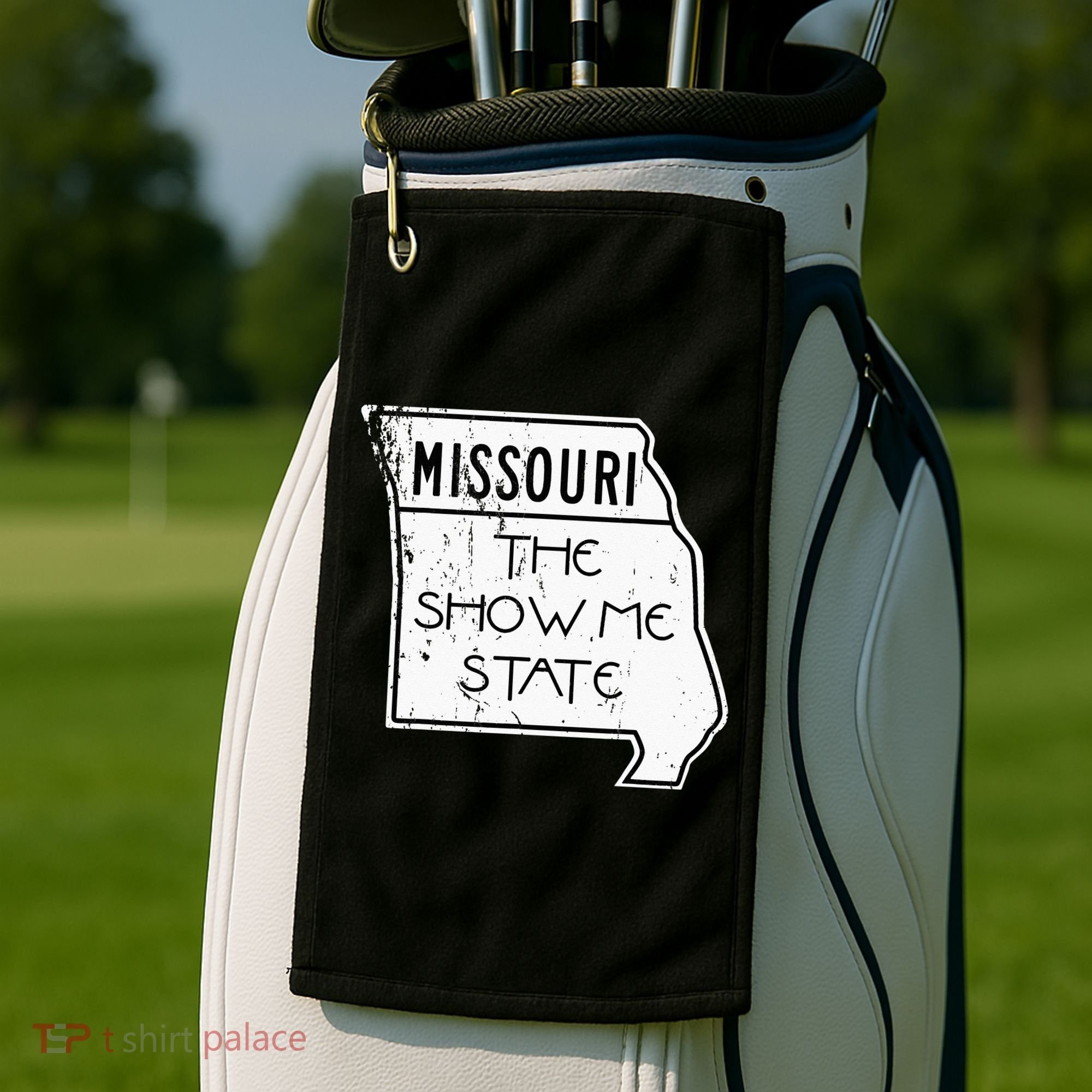 Missouri Is The Show Me State Golf Towel