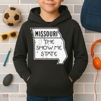 Missouri Is The Show Me State Kids Hoodie thumb 2
