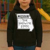 Missouri Is The Show Me State Kids Hoodie thumb 3