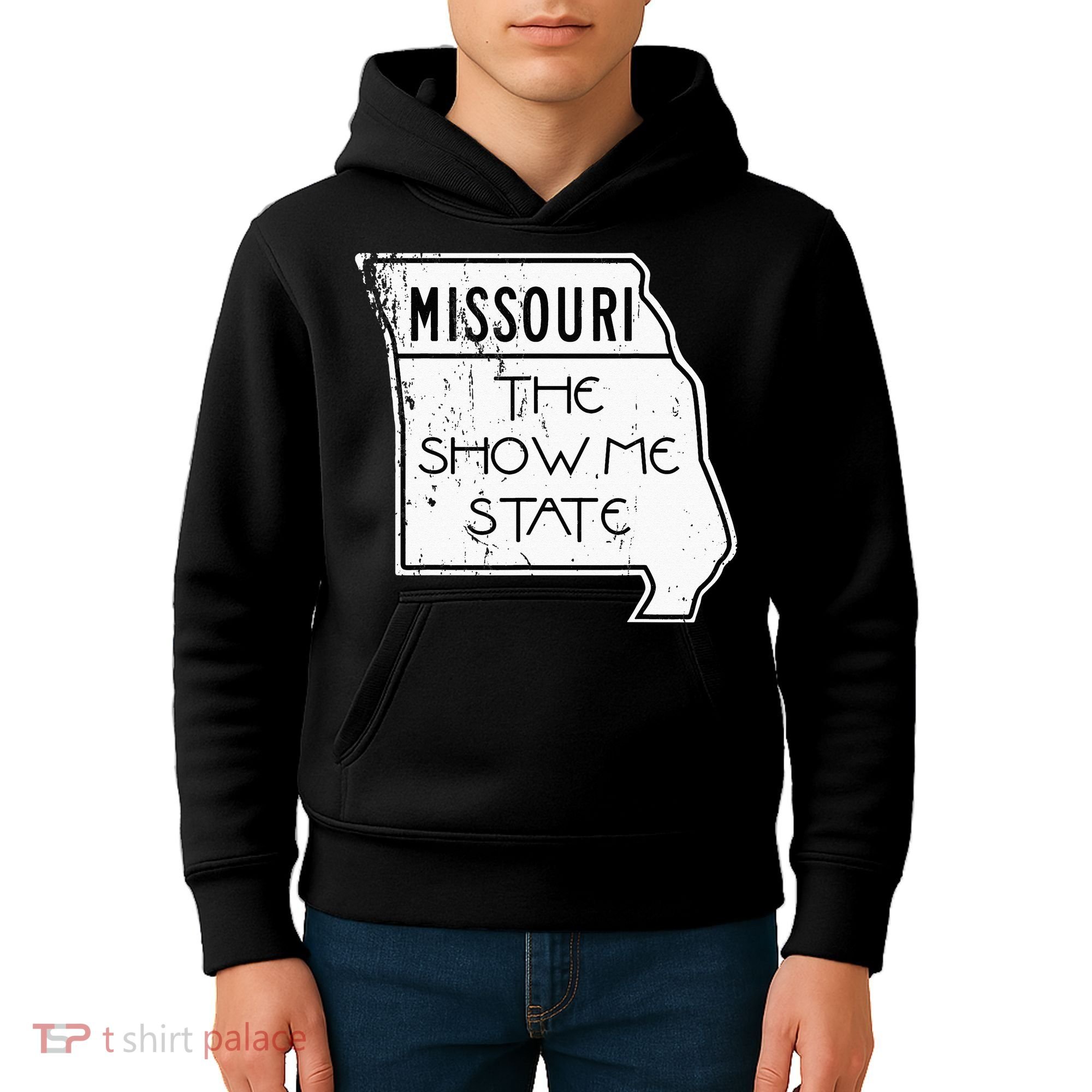 Missouri Is The Show Me State Kids Hoodie