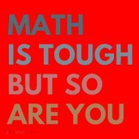 Math Is Tough But So Are You Math Teacher Mathematics Santa Hat thumb 1