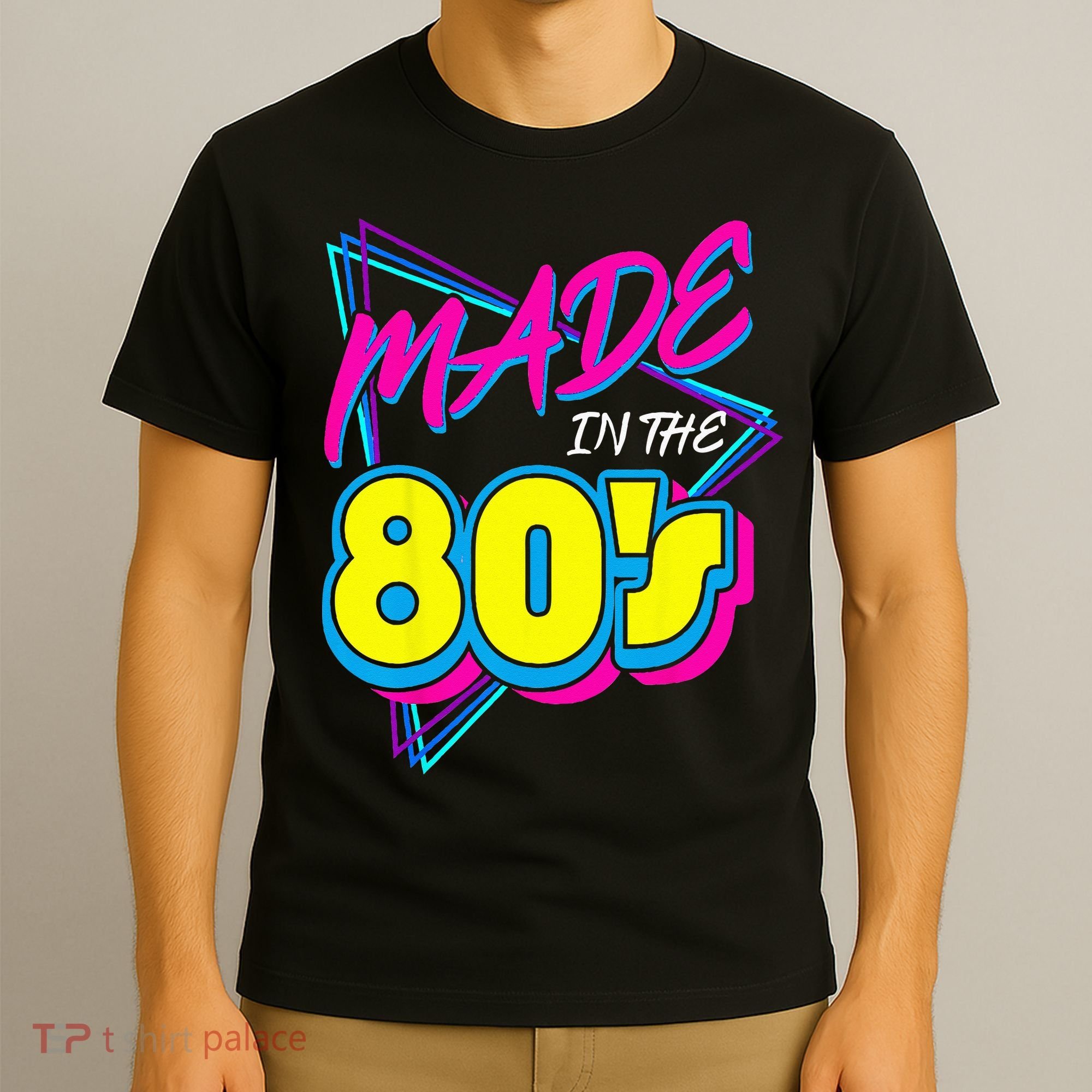Made In The 80s 1980s Retro Ninen Eighties Vintage Music T-Shirt