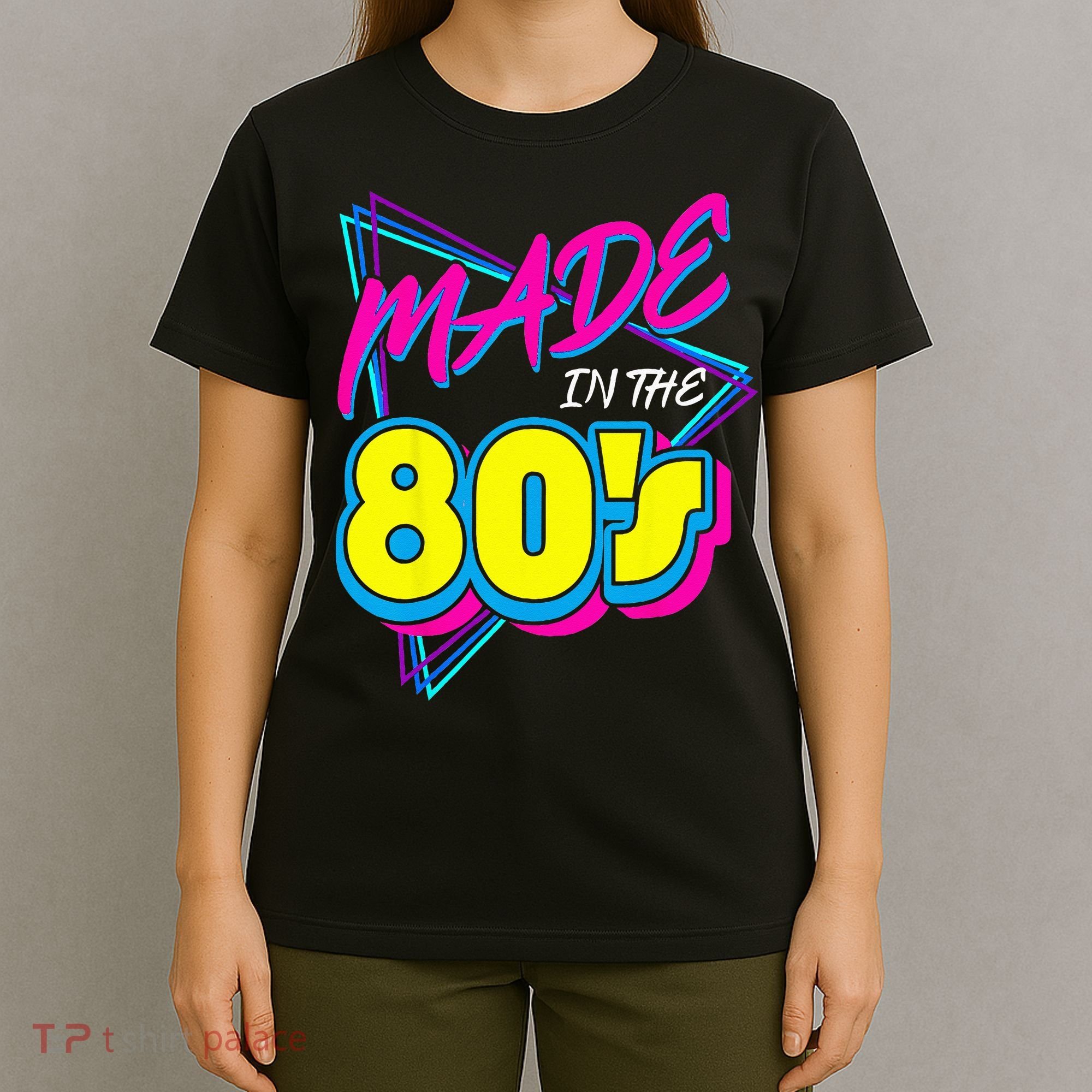 Made In The 80s 1980s Retro Ninen Eighties Vintage Music T-Shirt