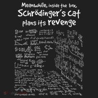 Meanwhile Inside The Box SchrodingerS Cat Plans Its Revenge Women's Sweatshirt thumb 2