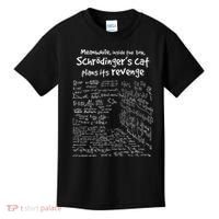 Meanwhile Inside The Box SchrodingerS Cat Plans Its Revenge Kids T-Shirt thumb 0