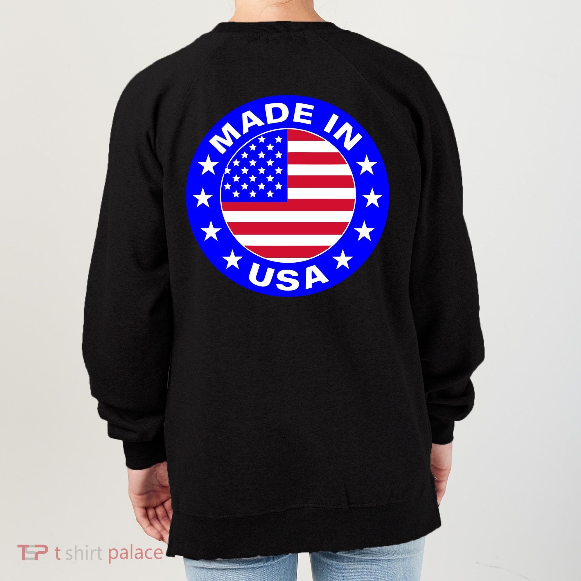 Made In The USA Badge Women's Sweatshirt