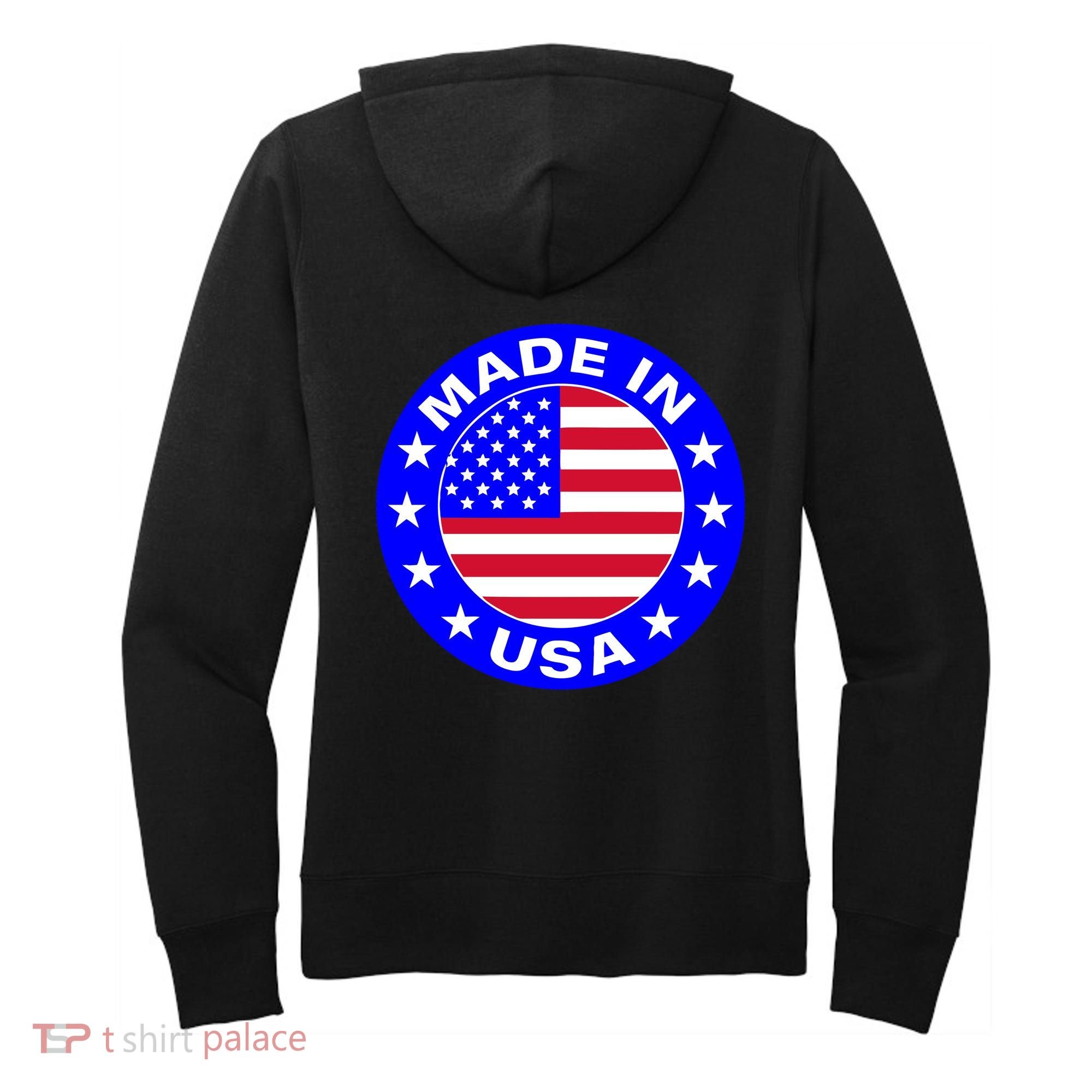 Made In The USA Badge Women's Hoodie