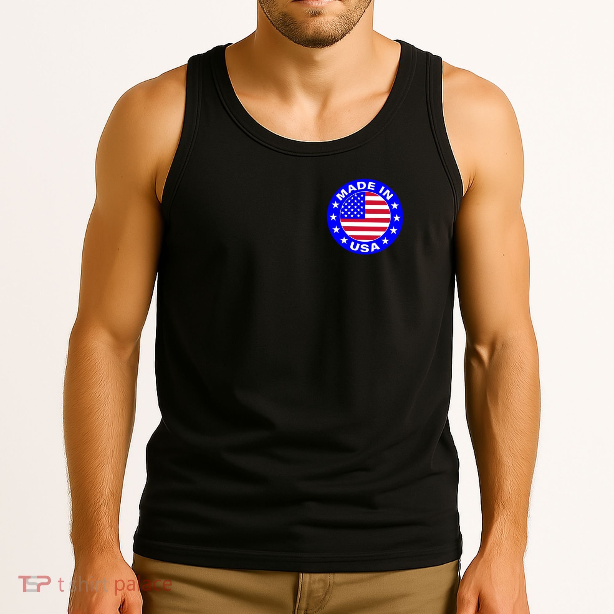 Made In The USA Badge Tank Top