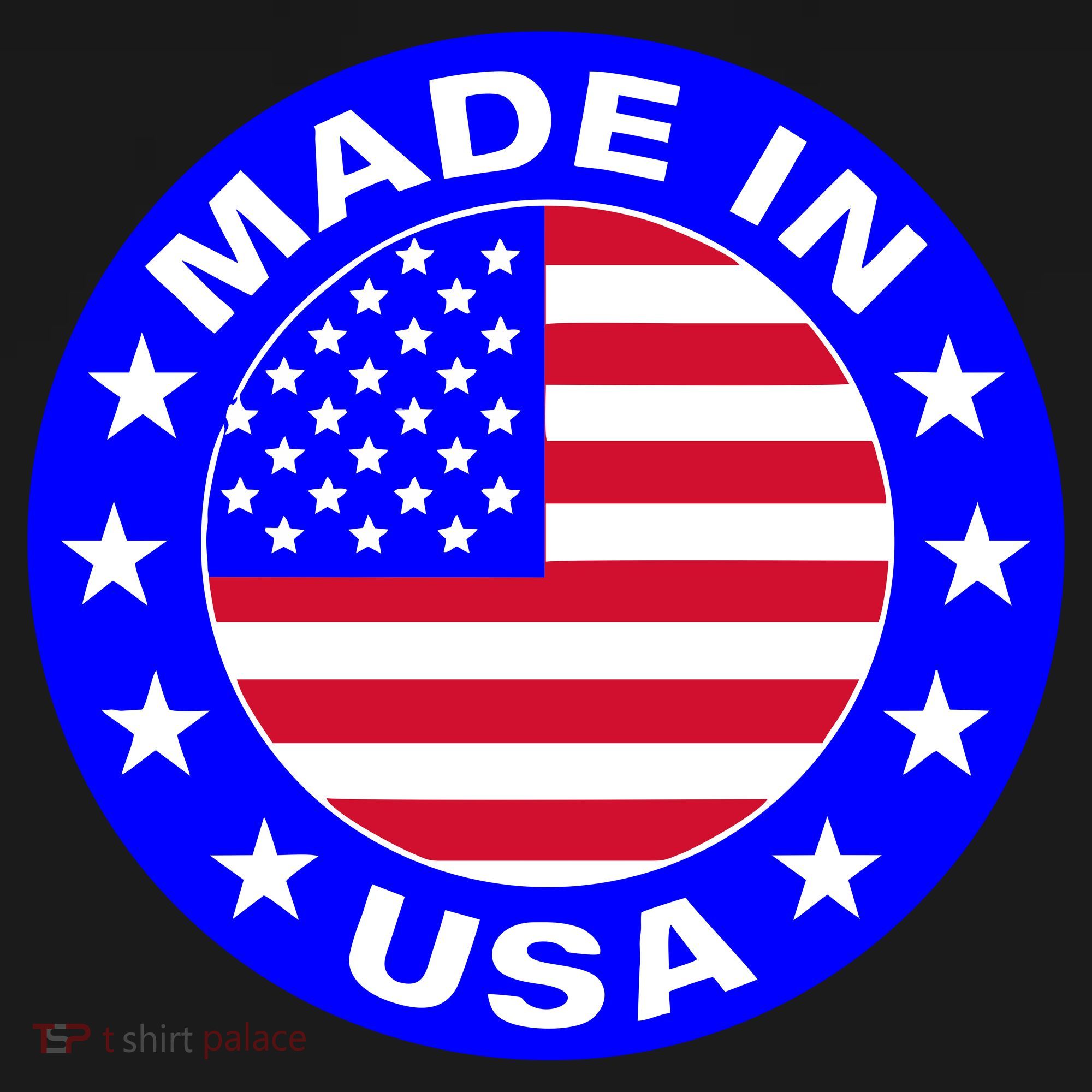 Made In The USA Badge Women's Long Sleeve Shirt