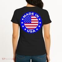 Made In The USA Badge Women's T-Shirt thumb 1