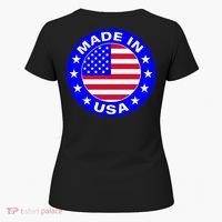 Made In The USA Badge Women's T-Shirt thumb 5