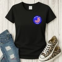 Made In The USA Badge Women's T-Shirt thumb 3