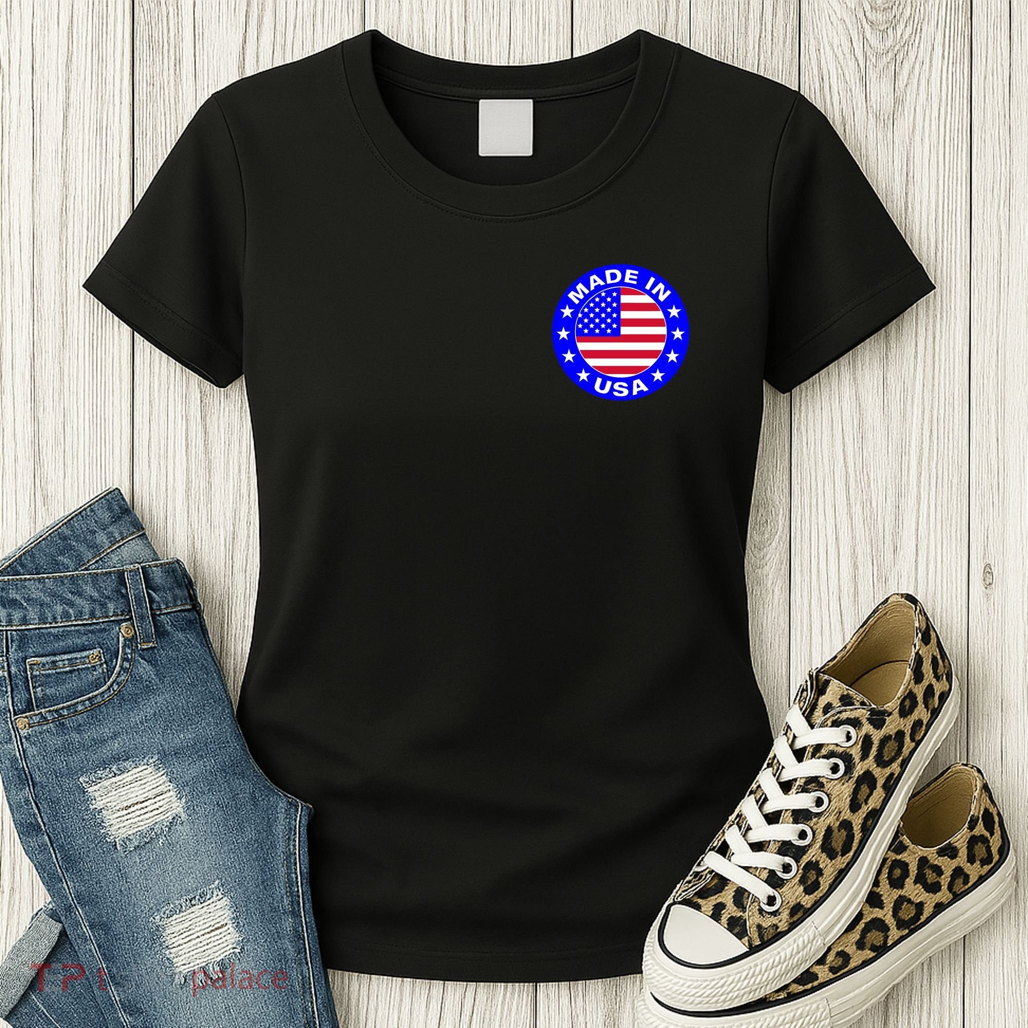 Made In The USA Badge Women's T-Shirt