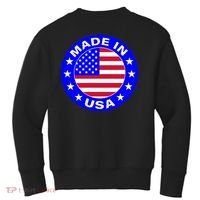 Made In The USA Badge Kids Sweatshirt thumb 1