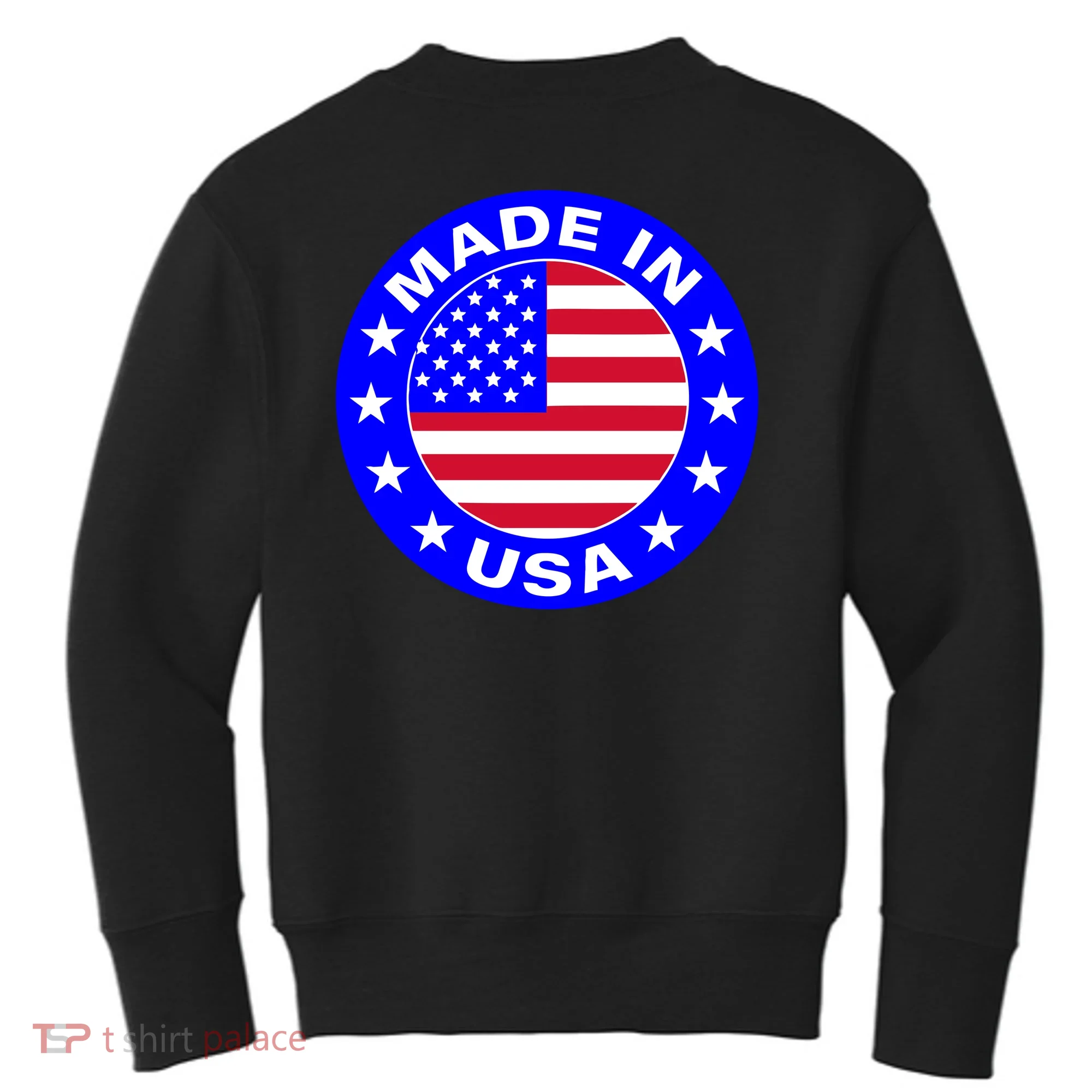 Made In The USA Badge Kids Sweatshirt
