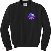 Made In The USA Badge Kids Sweatshirt thumb 0
