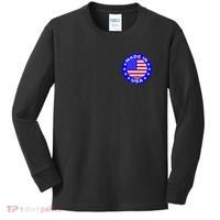 Made In The USA Badge Kids Long Sleeve Shirt thumb 0