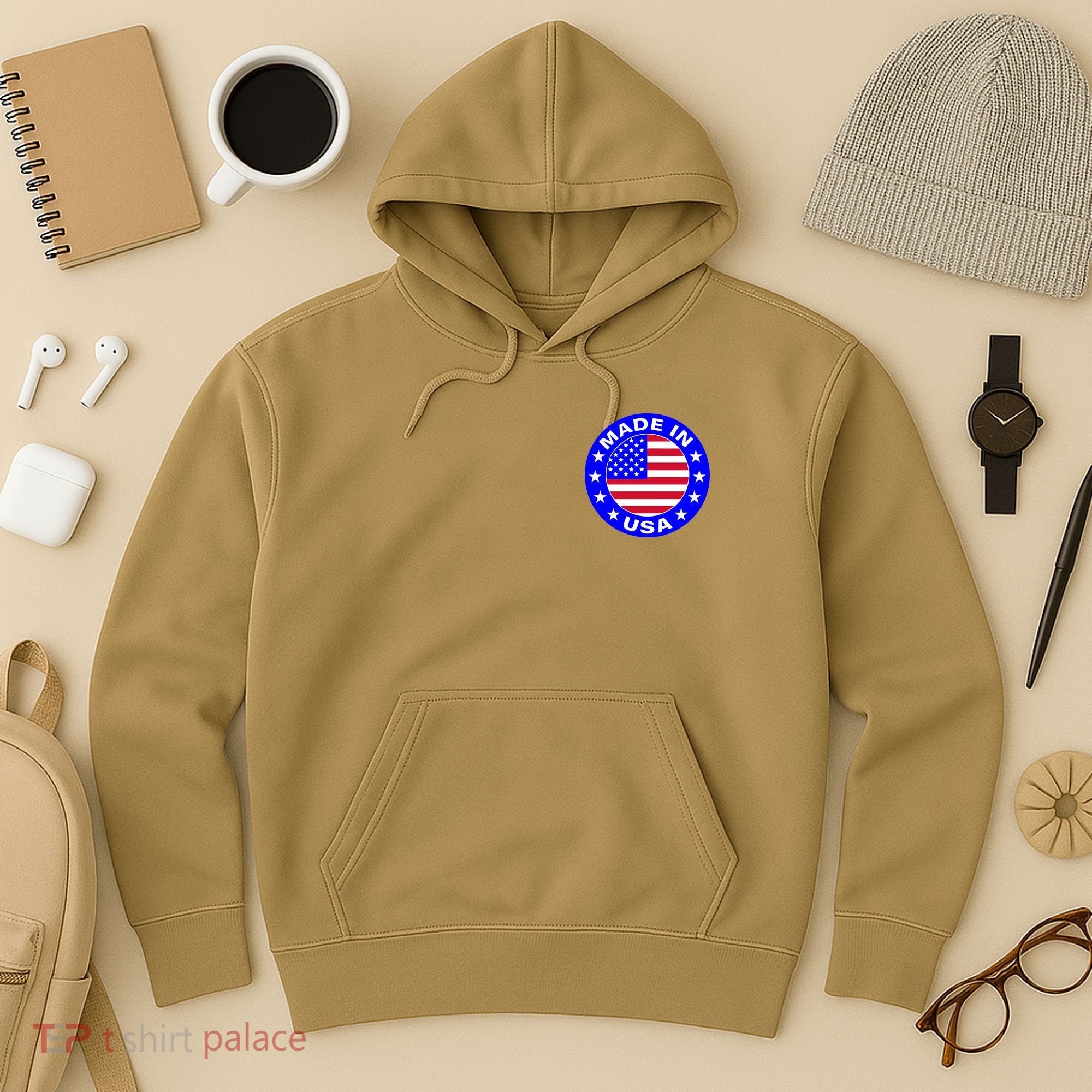 Made In The USA Badge Hoodie