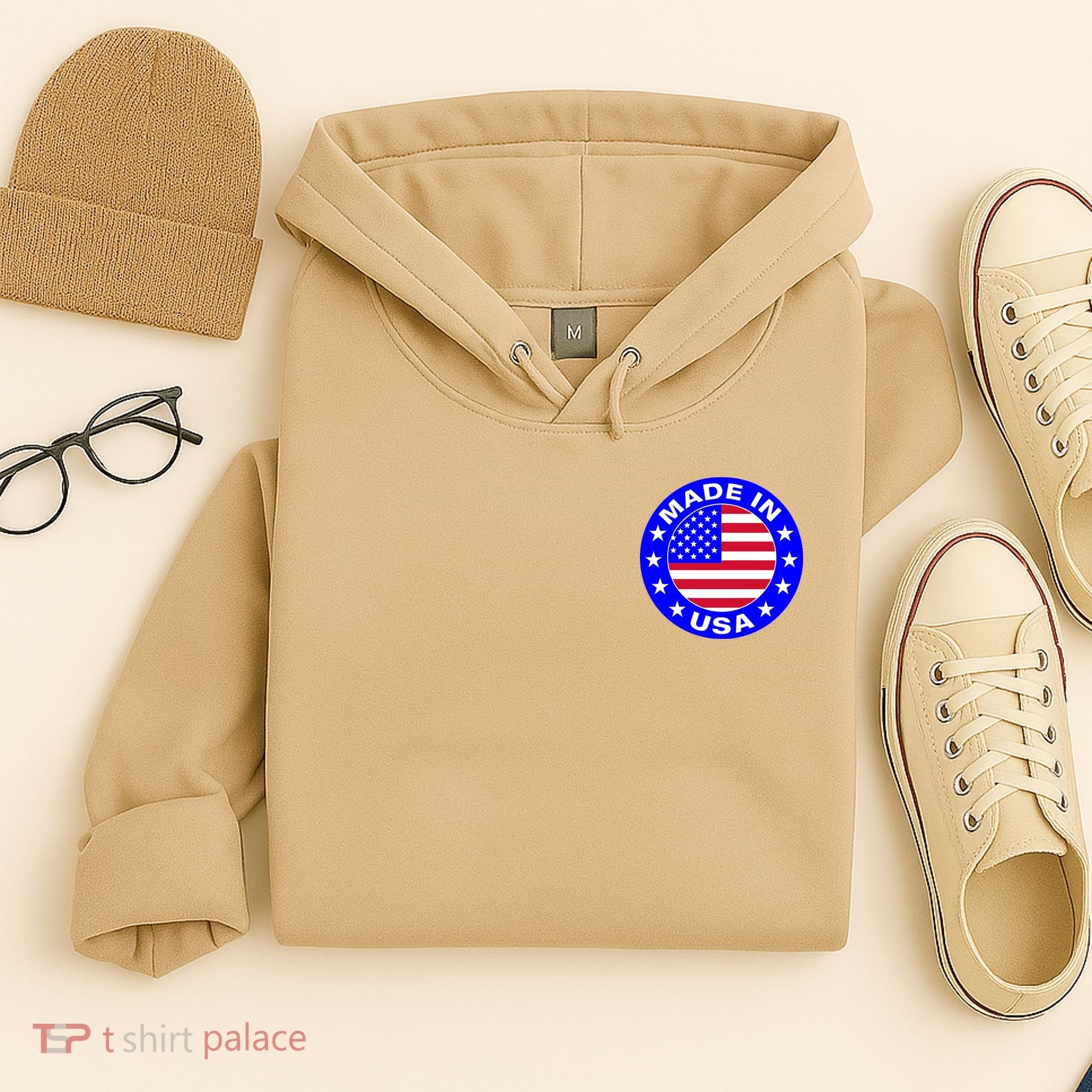 Made In The USA Badge Hoodie