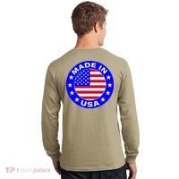 Made In The USA Badge Long Sleeve Shirt thumb 1
