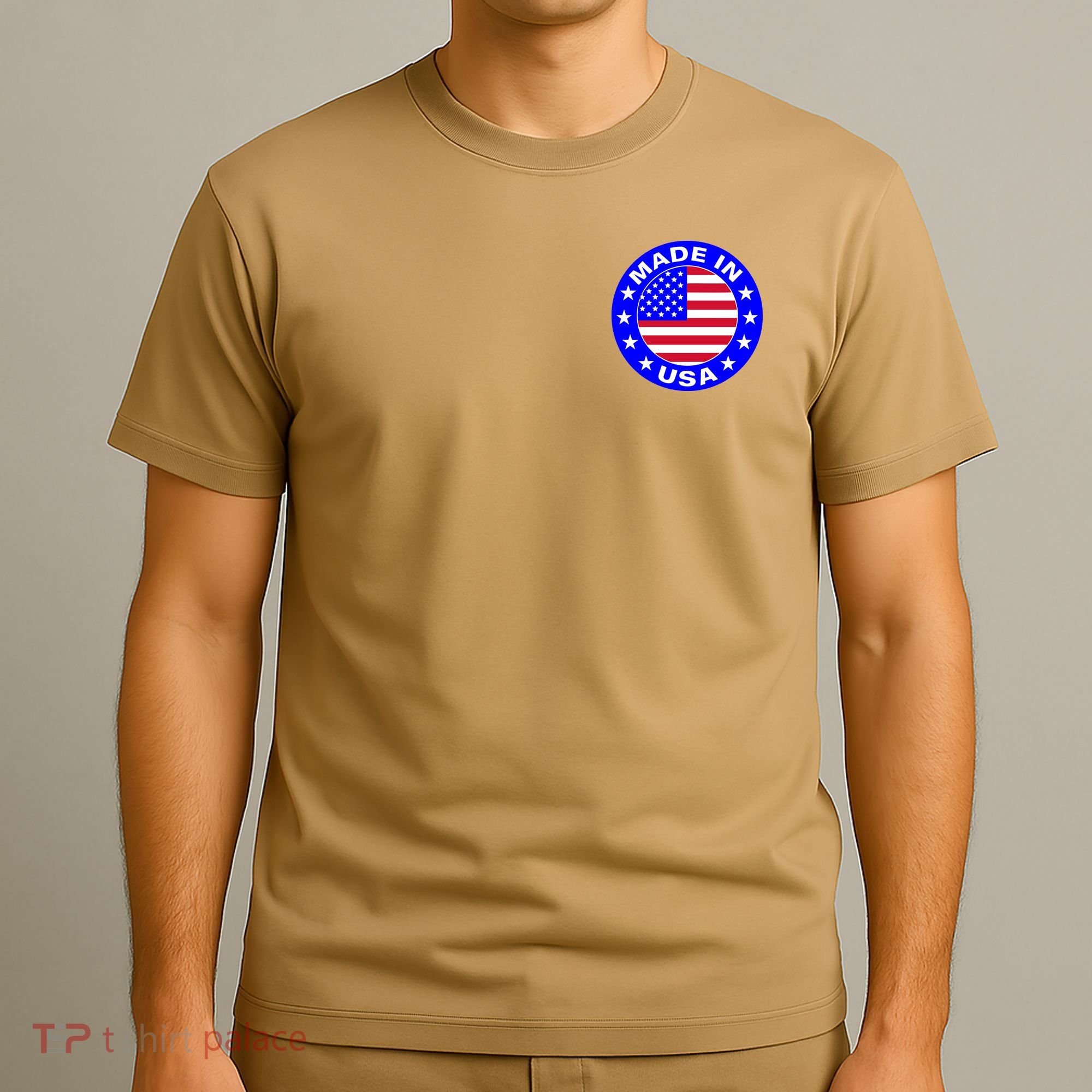 Made In The USA Badge T-Shirt
