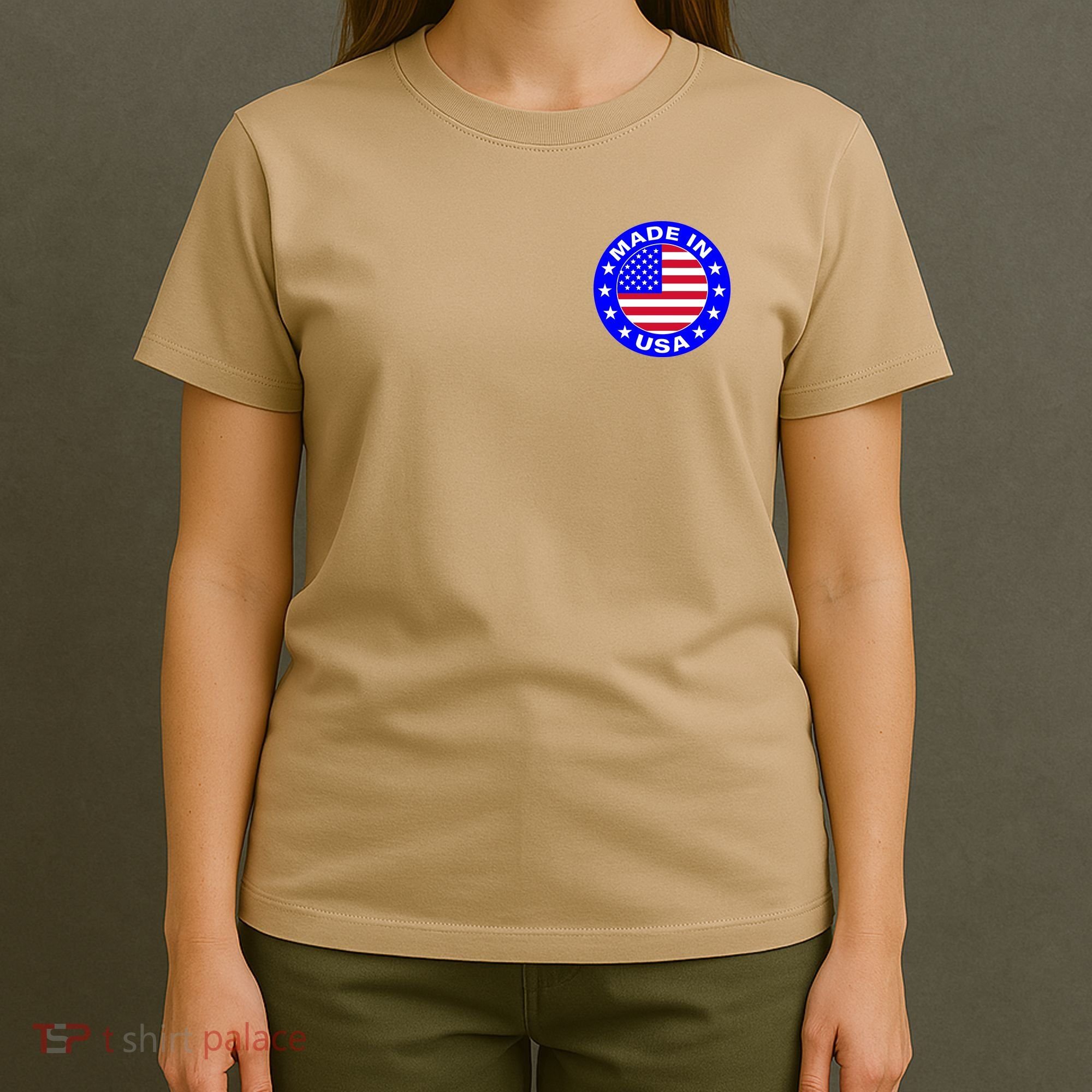 Made In The USA Badge T-Shirt