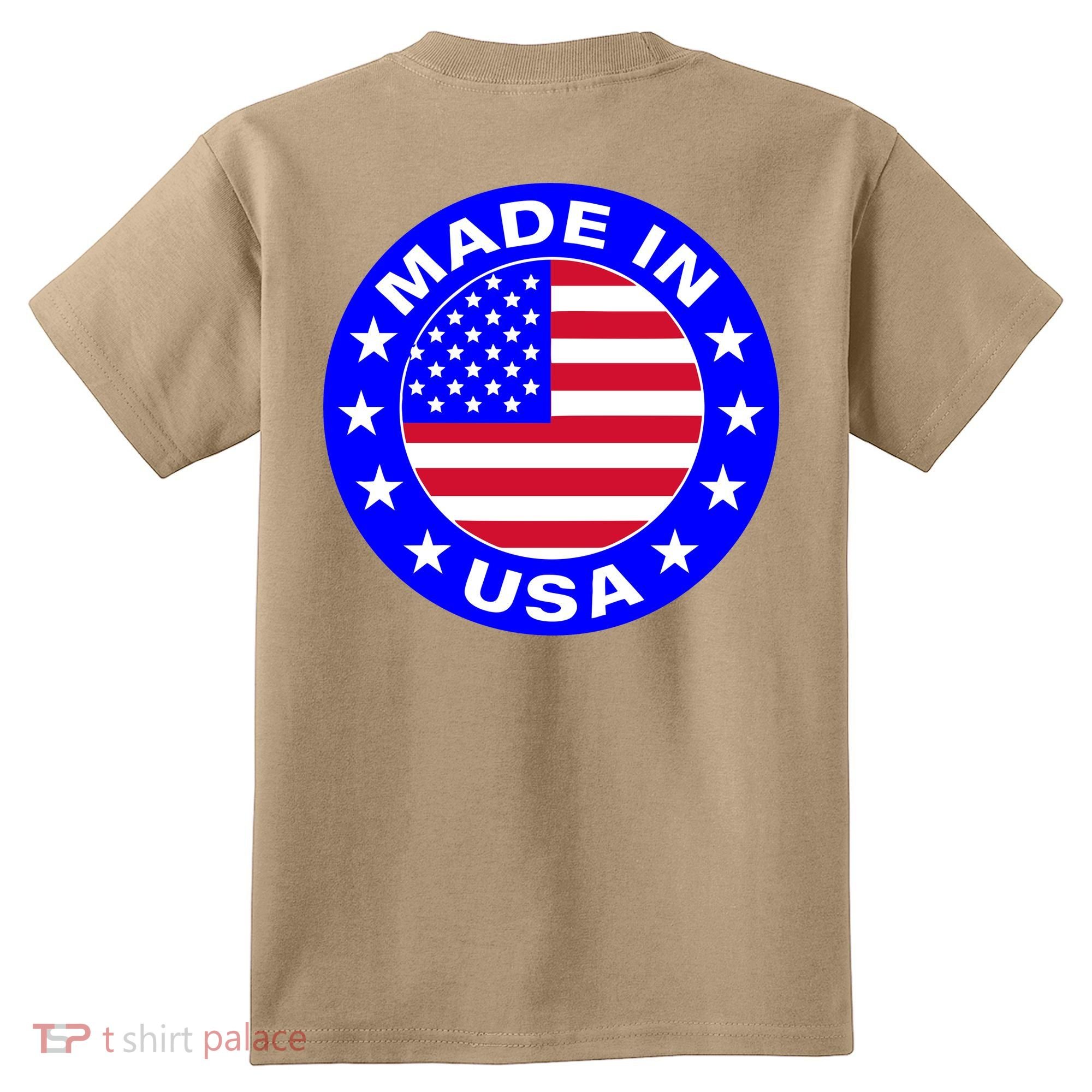 Made In The USA Badge Kids T-Shirt