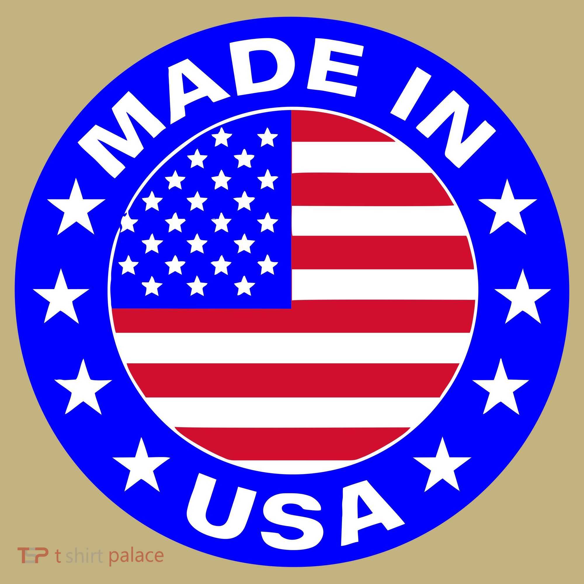Made In The USA Badge Kids T-Shirt