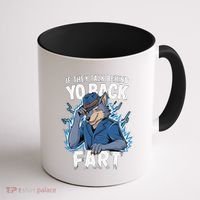 Meme If They Talk Behind Your Back Fart Funny Oddly Specific Coffee Mug thumb 1