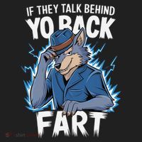 Meme If They Talk Behind Your Back Fart Funny Oddly Specific Beanie thumb 2