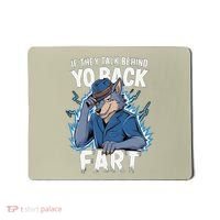 Meme If They Talk Behind Your Back Fart Funny Oddly Specific Mousepad thumb 0