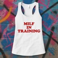 Milf In Training Women's Tank Top thumb 3
