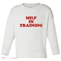 Milf In Training Toddler Long Sleeve thumb 0