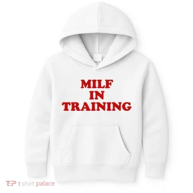 Milf In Training Kids Hoodie