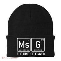 MSG Is The King Of Flavor Uncle Roger Where Your Wok Beanie thumb 0